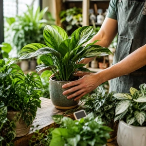 Medewerker tuin- en kamerplanten